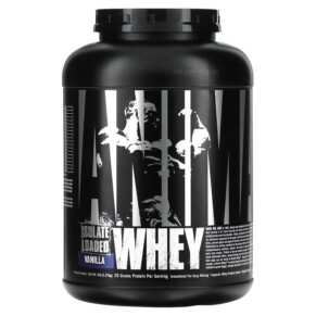 Animal Whey Isolate Loaded Vanilla 5 lb (2.27 kg) 039442032669