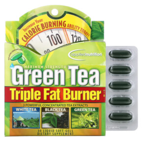 Applied Nutrition Green Tea Triple Fat Burner 30 Liquid Softgels 710363568450