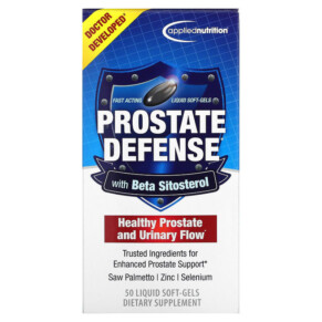 Applied Nutrition Prostate Defense 50 Liquid Soft-Gels 710363575205