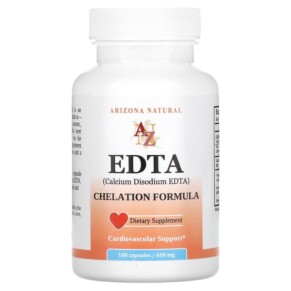 Arizona Natural EDTA 600 mg 100 Capsules 046802121017
