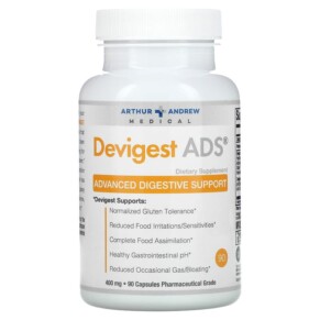 Arthur Andrew Medical Devigest ADS Advanced Digestive Support 400 mg 90 Capsules 855571001273