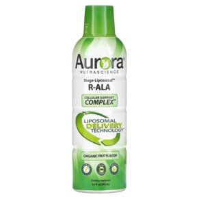 Aurora Nutrascience Mega-Liposomal R-ALA Organic Fruit 16 fl oz (480 ml) 628504648032