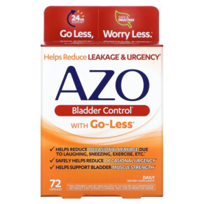 Azo Bladder Control with Go-Less 72 Capsules 787651760056