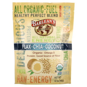 Barlean's Flax-Chia-Coconut Blend 12 oz (340 g) 705875100274