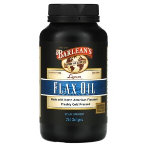 Barlean's Lignan Flax Oil 250 Softgels 705875100083
