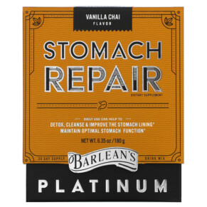 Barlean's Stomach Repair Vanilla Chai 6.35 oz (180 g) 705875800761