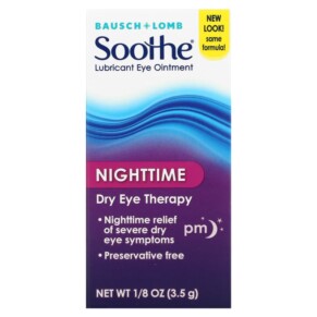 Bausch + Lomb Soothe Lubricant Eye Ointment Nighttime 1/8 oz (3.5 g) 310119022399