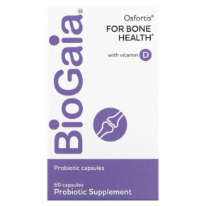 BioGaia Osfortis with Vitamin D 60 Capsules 602359460254
