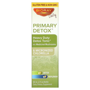 Bioray Inc. Primary Detox Heavy Duty Detox Tonic Alcohol Free 2 fl oz (60 ml) 646858160048