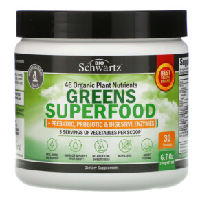 BioSchwartz Greens Superfood 6.7 oz (190 g) 850004119709