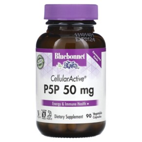 Bluebonnet Nutrition CellularActive P-5-P 50 mg 90 Vegetable Capsules 743715004290