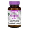 Bluebonnet Nutrition Chelated Zinc 90 Vegetable Capsules 743715006805