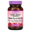 Bluebonnet Nutrition EarthSweet Chewables Vitamin B-12 & Folic Acid Raspberry 180 Chewable Tablets 743715004351