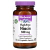 Bluebonnet Nutrition Flush-Free Niacin 500 mg 120 Vegetable Capsules 743715004641