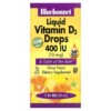 Bluebonnet Nutrition Liquid Vitamin D3 Drops Citrus 10 mcg (400 IU) 1 fl oz (30 ml) 743715003729