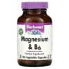 Bluebonnet Nutrition Magnesium & B6 90 Vegetable Capsules 743715007352