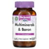 Bluebonnet Nutrition Multiminerals & Boron 180 Vegetable Capsules 743715002128