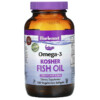 Bluebonnet Nutrition Omega-3 Kosher Fish Oil 120 Vegetarian Softgels 743715009790
