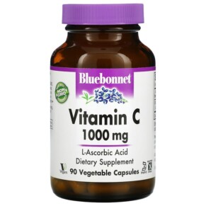 Bluebonnet Nutrition Vitamin C 1.000 mg 90 Vegetable Capsules 743715005167