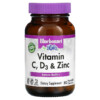 Bluebonnet Nutrition Vitamin C D3 & Zinc 50 Vegetable Capsules 743715005556