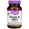 Bluebonnet Nutrition Vitamin D3 125 mcg (5.000 IU) 60 Vegetable Capsules 743715003682