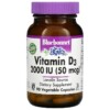 Bluebonnet Nutrition Vitamin D3 50 mcg (2.000 IU) 90 Vegetable Capsules 743715003149