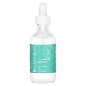 BodyBio 9 Liquid Mineral Iodine 2 fl oz (60 ml) 743474220191