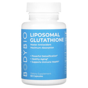 BodyBio Liposomal Glutathione 60 Capsules 743474867532