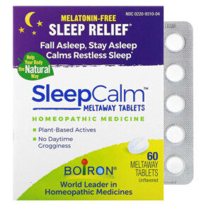 Boiron Sleep Calm Meltaway Tablets Unflavored 60 Meltaway Tablets 306969310045