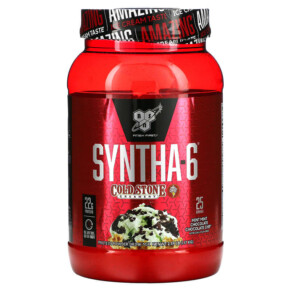 BSN Syntha-6 Cold Stone Creamery Mint Mint Chocolate Chocolate Chip 2.59 lb (1.17 kg) 834266008797