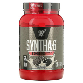 BSN Syntha-6 Edge Protein Powder Mix Cookies & Cream 2.47 lb (1.12 kg) 834266004515