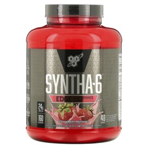 BSN Syntha-6 Edge Protein Powder Mix Strawberry Milkshake 4.01 lb (1.82 kg) 834266005710
