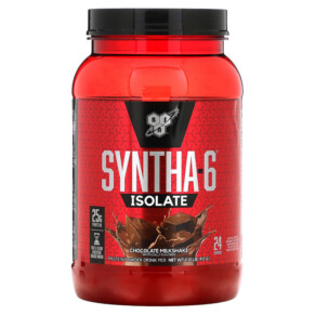 BSN Syntha-6 Isolate Protein Powder Drink Mix Chocolate Milkshake 2.01 lb (912 g) 834266066209