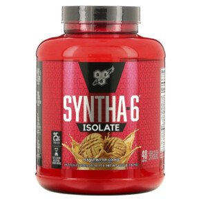 BSN Syntha-6 Isolate Protein Powder Drink Mix Peanut Butter Cookie 4.02 lb (1.82 kg) 834266002757