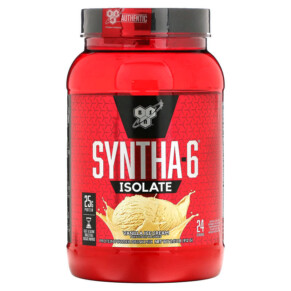 BSN Syntha-6 Isolate Protein Powder Drink Mix Vanilla Ice Cream 2.01 lbs (912 g) 834266066100