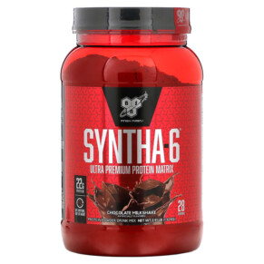 BSN Syntha-6 Ultra Premium Protein Matrix Chocolate Milkshake 2.91 lb (1.32 kg) 834266006205