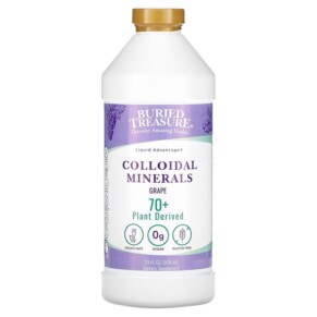 Buried Treasure Liquid Nutrients Colloidal Minerals Grape 32 fl oz (946 ml) 016055345652