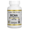 California Gold Nutrition BCAA AjiPure Branched Chain Amino Acids 500 mg 60 Veggie Caps 898220011278