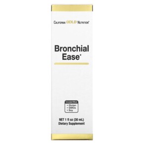 California Gold Nutrition Bronchial Ease 1 fl oz (30 ml) 898220021130