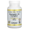 California Gold Nutrition Curcumin C3 Complex with BioPerine 500 mg 120 Veggie Capsules 898220009404
