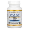 California Gold Nutrition DHA 700 Fish Oil Pharmaceutical Grade 1.000 mg 30 Fish Gelatin Softgels 898220012527