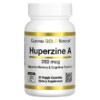 California Gold Nutrition Huperzine A 250 mcg 30 Veggie Capsules 898220021673
