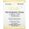 California Gold Nutrition Kids Pre-Probiotic Pixies 5 Billion CFUs + Elderberry Natural Blueberry Flavor 30 Packets 0.05 oz (1.5 g) Each 898220018536