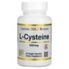 California Gold Nutrition L-Cysteine AjiPure 500 mg 60 Veggie Capsules 898220011308