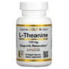 California Gold Nutrition L-Theanine Featuring AlphaWave 200 mg 60 Veggie Capsules 898220012435