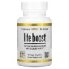 California Gold Nutrition Life Boost 60 Veggie Capsules 898220021086