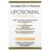 California Gold Nutrition Liposomal Vitamin D3 125 mcg (5.000 IU) 30 Packets (5.0 ml) 898220019830