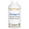 California Gold Nutrition Omega-3 Premium Fish Oil 240 Fish Gelatin Softgels 898220013302