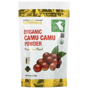 California Gold Nutrition Organic Camu Camu Powder 4 oz (114 g) 898220013432