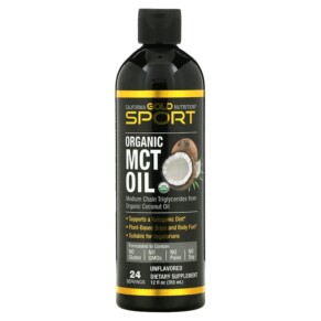California Gold Nutrition Organic MCT Oil 12 fl oz (355 ml) 898220017867